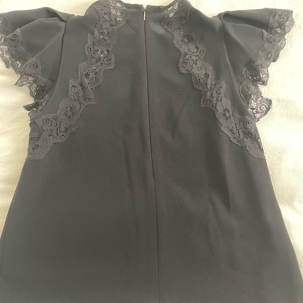 Rebecca Taylor top with lace accents, size 6 - Picture 2 of 4